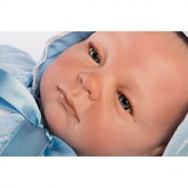 Μωρό Νεογέννητο Συλλεκτικό Reborn 50εκ με Κουβερτάκι - Berbesa (5305)