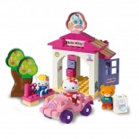 Unico Plus Τουβλάκια Πλυντήριο Αυτοκινήτων - Hello Kitty 89 κομ.