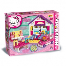 Unico Plus Τουβλάκια Σχολείο - Hello Kitty 61 κομ.