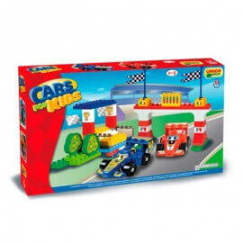 Unico Plus Τουβλάκια Φόρμουλες - Cars for Kids