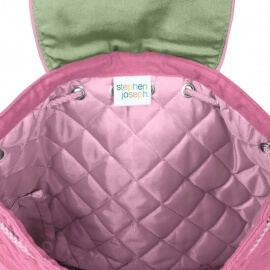 Σετ Stephen Joseph "Λεοπάρδαλη" Σακίδιο Quilted - Ανοξ. Παγούρι Flip Top