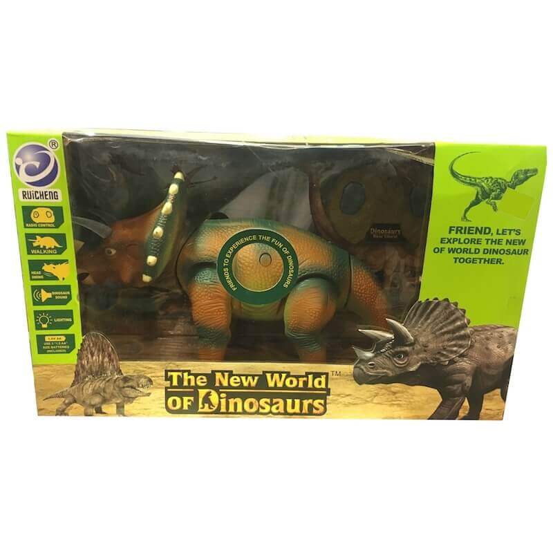 Dinosaur World - Τρικέρατος τηλεκατ. με ήχο και φώςDinosaur World - Τρικέρατος τηλεκατ. με ήχο και φώς