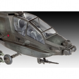 Πολεμικό Ελικόπτερο AH-64A APACHE 1/100 - Σετ Δώρου με Χρώματα και Κόλλα (64985)