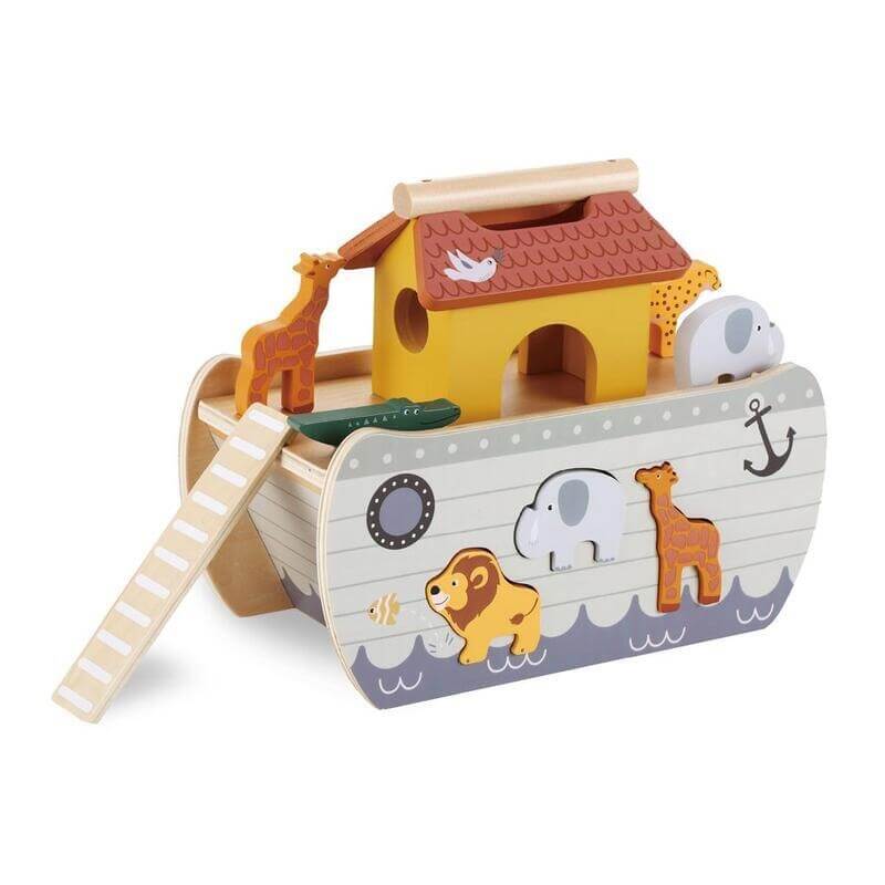 Ξύλινη "Κιβωτός του Νώε" με Ενσφηνώματα - Luna (622458)Ξύλινη "Κιβωτός του Νώε" με Ενσφηνώματα - Luna (622458)