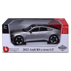 Bburago 1:18 Audi RS e-tron GT Ασημί  (11050SL)