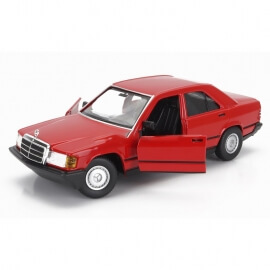 Bburago 1:24 Mercedes-Benz 190E Κόκκινη (21103RD)