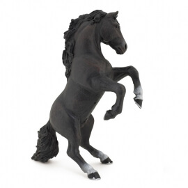 Άλογο Μαύρο σε Ανόρθωση - Ζωάκια Papo (51522)