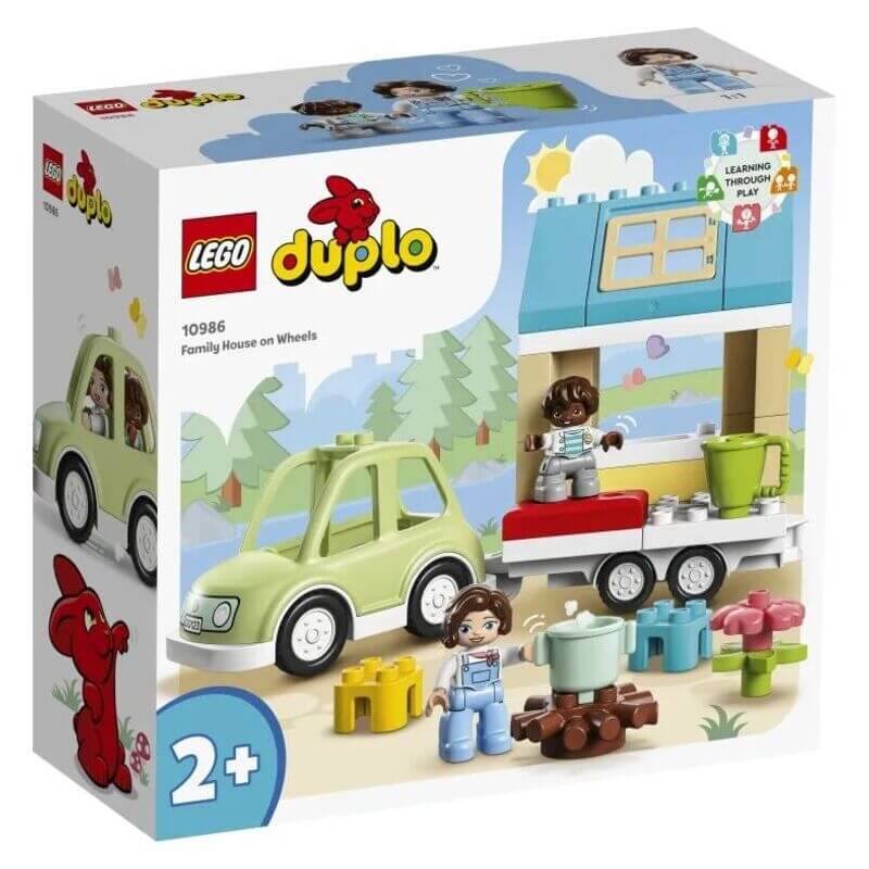 Lego Duplo Family House On Wheels (10986)Lego Duplo Family House On Wheels (10986)