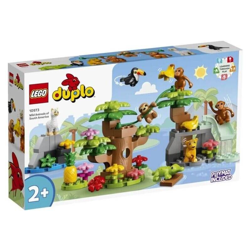 Lego Duplo Άγρια Ζώα της Νότιας Αμερικής (10973)Lego Duplo Άγρια Ζώα της Νότιας Αμερικής (10973)