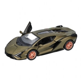 Μεταλλικό Σπορ Αυτόκινητο Lamborghini Sian 1/40 bronze - Goki (12312BR)