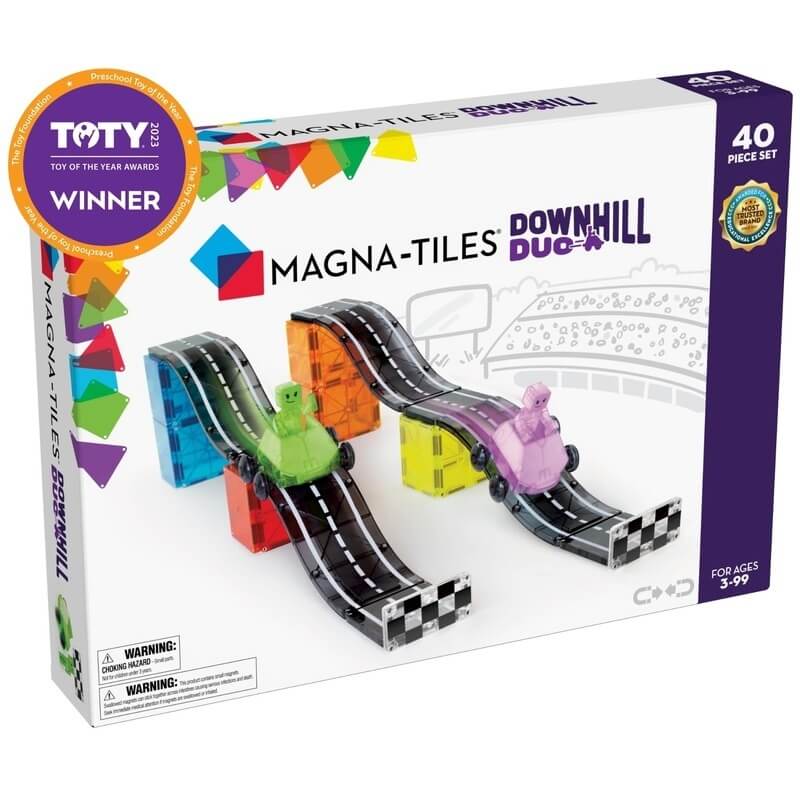 Magna-Tiles Μαγνητικό Παιχνίδι 40τμχ "Downhill Duo" (32840)Magna-Tiles Μαγνητικό Παιχνίδι 40τμχ "Downhill Duo" (32840)
