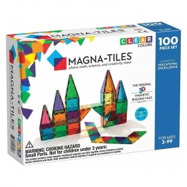 Magna-Tiles Μαγνητικό Παιχνίδι 100τμχ "Classic" (04300)