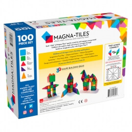 Magna-Tiles Μαγνητικό Παιχνίδι 100τμχ "Classic" (04300)