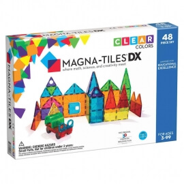 Magna-Tiles Μαγνητικό Παιχνίδι 48τμχ "Deluxe" (12148)