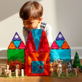 Magna-Tiles Μαγνητικό Παιχνίδι 48τμχ "Deluxe" (12148)