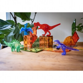 Magna-Tiles Μαγνητικό Παιχνίδι 40τμχ "Dino World" (22840)