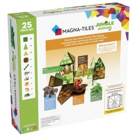 Magna-Tiles Μαγνητικό Παιχνίδι 25τμχ "Jungle Animals" (21225)