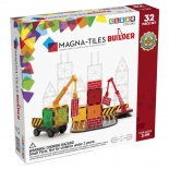 Magna-Tiles Μαγνητικό Παιχνίδι 32τμχ "Builder" (21632)