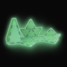 Magna-Tiles Μαγνητικό Παιχνίδι 16τμχ "Glow" (18816)