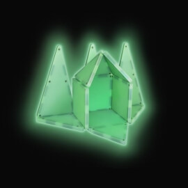 Magna-Tiles Μαγνητικό Παιχνίδι 16τμχ "Glow" (18816)