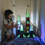 Magna-Tiles Μαγνητικό Παιχνίδι 16τμχ "Glow" (18816)