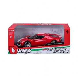 Bburago 1:18 Ferrari 296 GTB Fiorano Κόκκινη (16017RD)