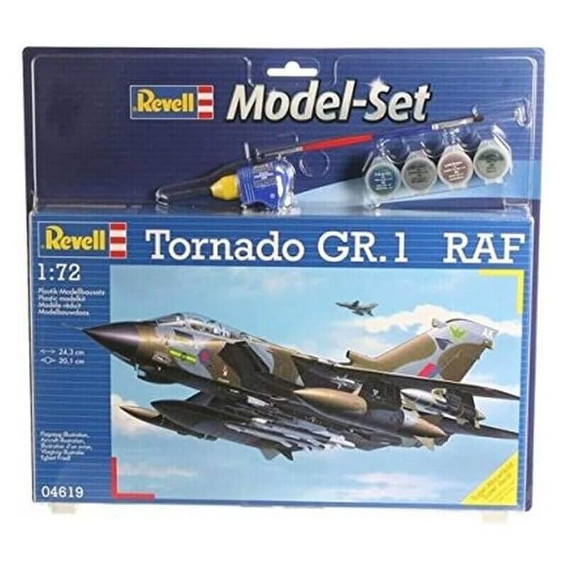 Πολεμικό Αεροπλάνο Tornado GR.1 RAF 1/72 - Σετ Δώρου - Revell (64619)Πολεμικό Αεροπλάνο Tornado GR.1 RAF 1/72 - Σετ Δώρου - Revell (64619)