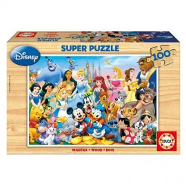 Ξύλινο Παζλ ο Κόσμος της Disney 100 κομ - Educa (12002)Ξύλινο Παζλ ο Κόσμος της Disney 100 κομ - Educa (12002)