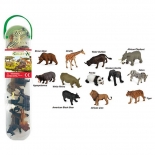 Collecta Κασετίνα με Μίνι Ζωάκια - Άγρια Ζώα 1 (A1105)