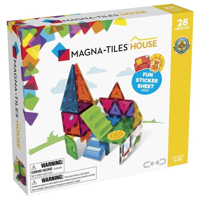 Magna-Tiles Μαγνητικό Παιχνίδι 28τμχ "House" (18332)Magna-Tiles Μαγνητικό Παιχνίδι 28τμχ "House" (18332)