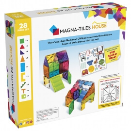 Magna-Tiles Μαγνητικό Παιχνίδι 28τμχ "House" (18332)