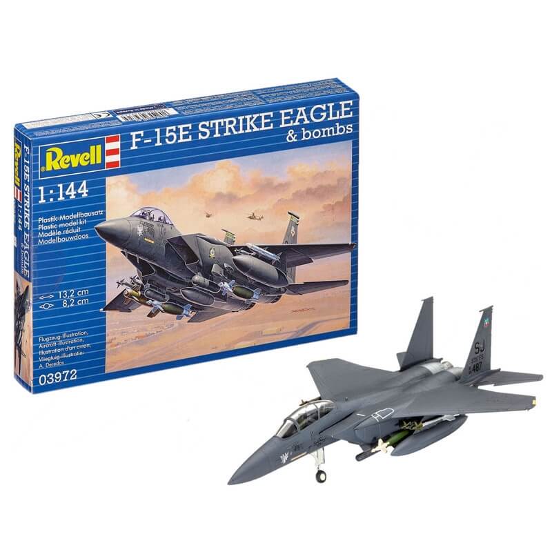 Πολεμικό Αεροπλάνο F-15E Strike Eagle - Revell (03972)Πολεμικό Αεροπλάνο F-15E Strike Eagle - Revell (03972)