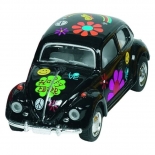 Μεταλλικό Volkswagen Classical Beetle 1/64 Μαύρο - Goki (12088BL)