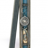 Πασχαλινή Λαμπάδα με Πυξίδα Μπρελόκ Μπλε (24081B)