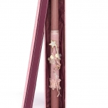 Πασχαλινή Λαμπάδα με Παραμάνα Αστέρι Σκούρο Ροζ (24117D)