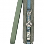 Πασχαλινή Λαμπάδα με Ποδοσφαιρικό Μπρελόκ Μπλε (24123B)