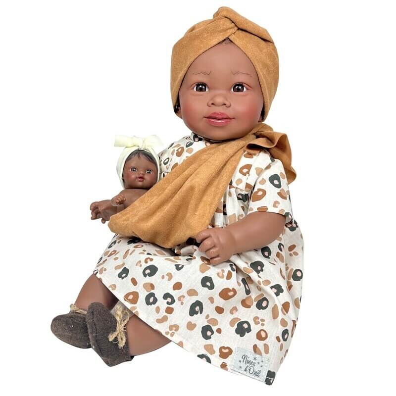 Κούκλα "Maria" με Μωράκι σε Μάρσιπο 45cm - Nines d'Onil (4440)Κούκλα "Maria" με Μωράκι σε Μάρσιπο 45cm - Nines d'Onil (4440)