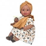 Κούκλα "Maria" με Μωράκι σε Μάρσιπο 45cm - Nines d'Onil (4440)