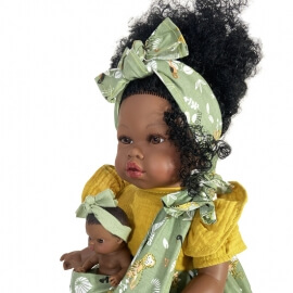 Κούκλα "Maria" με Μωράκι σε Μάρσιπο 45cm - Nines d'Onil (4400)