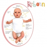 Μωρό Νεογέννητο "Susette" Reborn 48εκ με Αρθρώσεις - Nines d'Onil (0238)