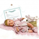 Μωρό Νεογέννητο "Celia" Premium Reborn 48εκ με Αρθρώσεις - Nines d'Onil (0242)
