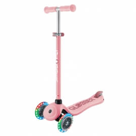 Πατίνι - Περπατούρα Globber Scooter Go-Up Sporty Lights Pastel Pink (452-710-4)