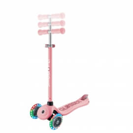Πατίνι - Περπατούρα Globber Scooter Go-Up Sporty Lights Pastel Pink (452-710-4)