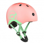 Παιδικό Κράνος XXS με Φωτάκι LED Peach - Scoot & Ride (96389)