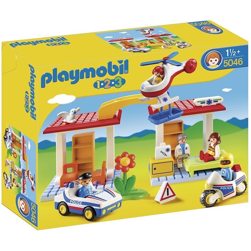 Playmobil 1.2.3 - Aστυνομία και Παιδιατρείο (5046)Playmobil 1.2.3 - Aστυνομία και Παιδιατρείο (5046)