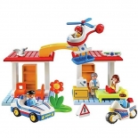 Playmobil 1.2.3 - Aστυνομία και Παιδιατρείο (5046)