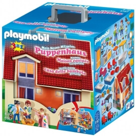 Playmobil Κουκλόσπιτο - Μοντέρνο Κουκλόσπιτο Βαλιτσάκι (5167)