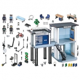 Playmobil Αστυνομία - Αρχηγείο Αστυνομίας και Φυλακή Ασφαλείας (5182)