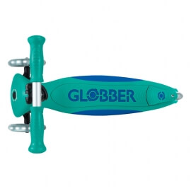Πατίνι Αναδιπλούμενο Globber Scooter Primo Plus Lights Emeral Green (442-607-4)