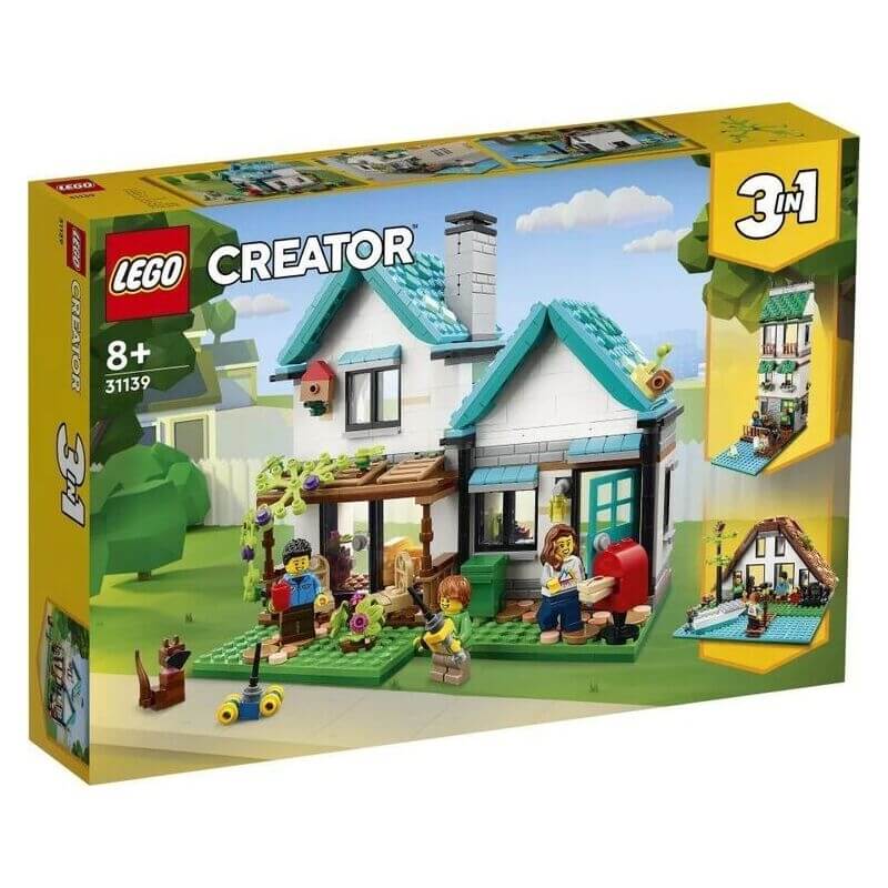 Lego Creator 3-in-1 Cozy House (31139)Lego Creator 3-in-1 Cozy House (31139)